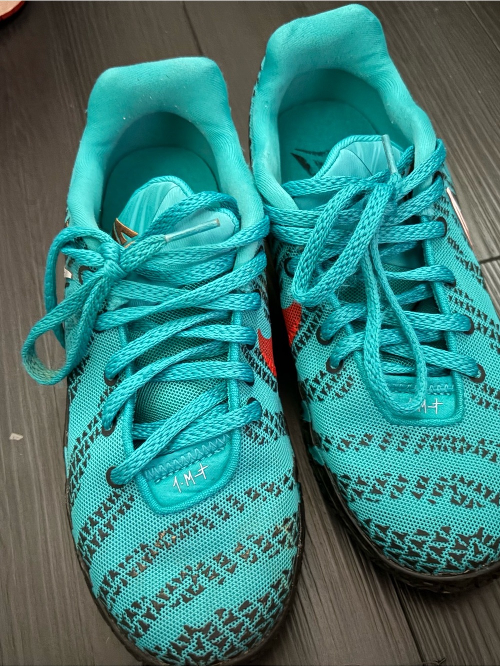 Kids Athletic Sneakers in Teal